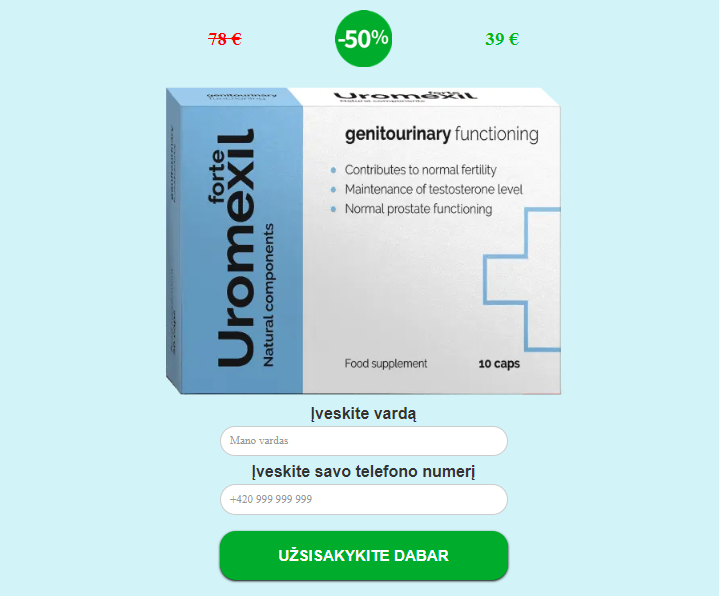 Uromexil Forte LT